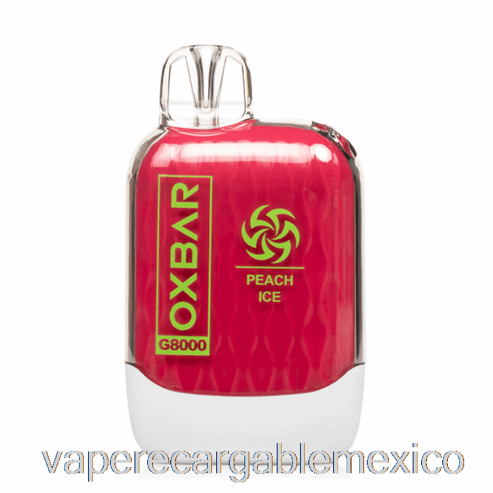 Vape Recargable Oxbar G8000 Desechable Melocotón Hielo